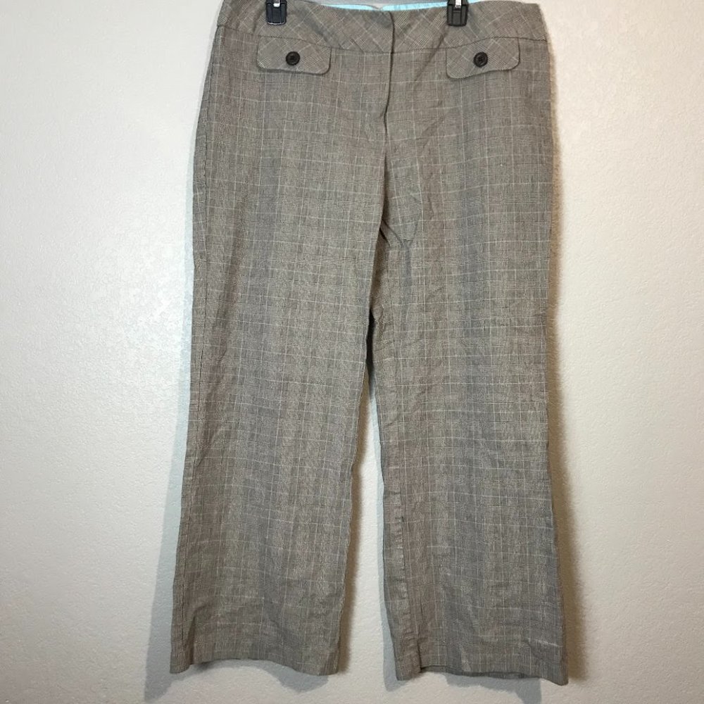 Cato Womens Dress Plaid Pant 18W